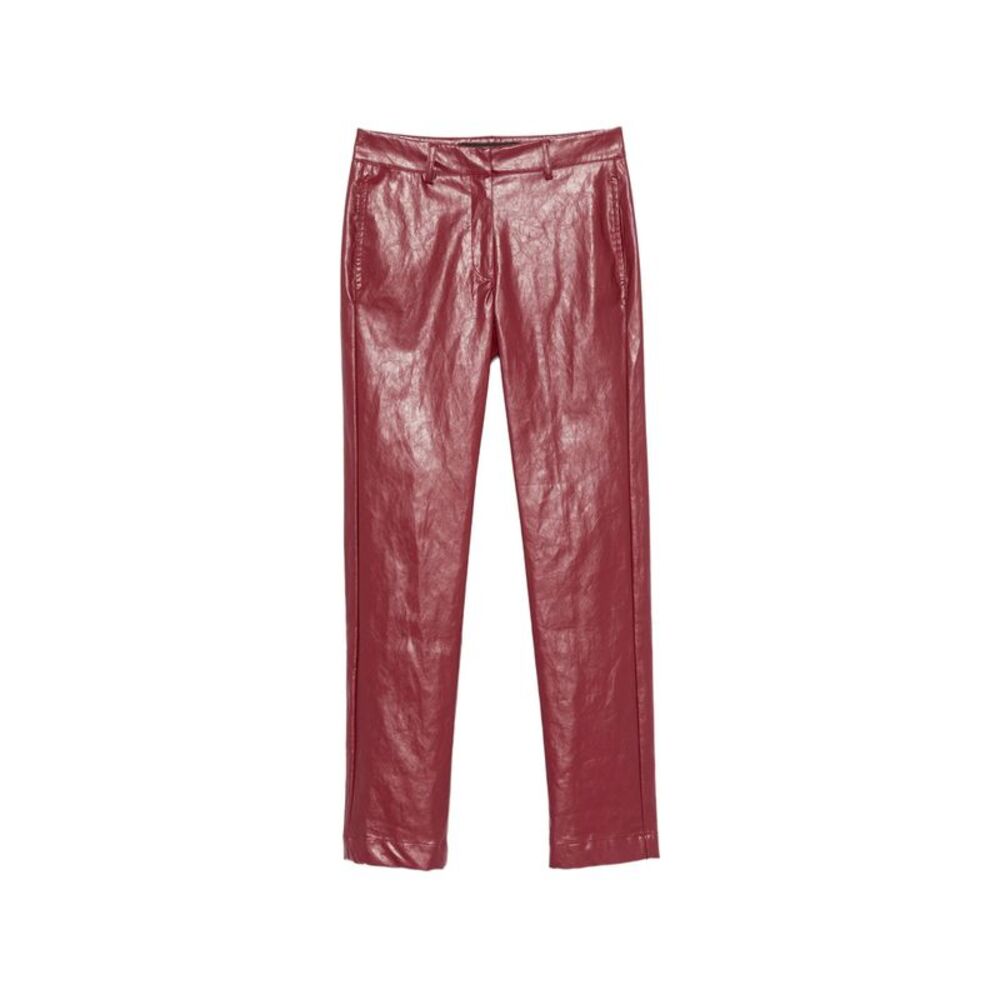Federica Tosi Red Trousers - Straight Trousers Women